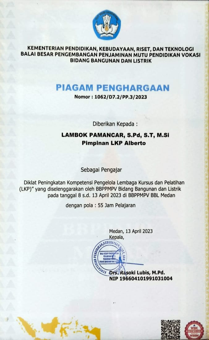 Piagam Penghargaan